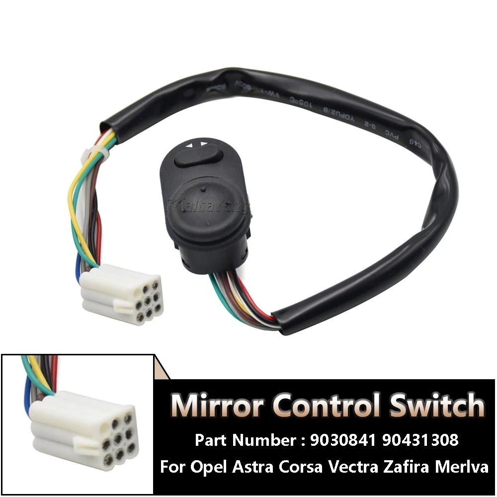 9030841 90431308 Novo Interruptor Ajustador De Controle Do Espelho Retrovisor Traseiro Para Opel Astra Corsa Vectra Zafi