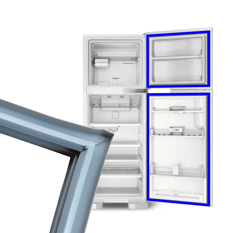 Jogo Borracha Geladeira Porta E Freezer Para Panasonic Bt40