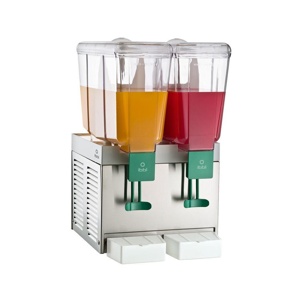 Refresqueira ou Suqueira IBBL BBS2 Inox 30L 2 Depósitos Inox