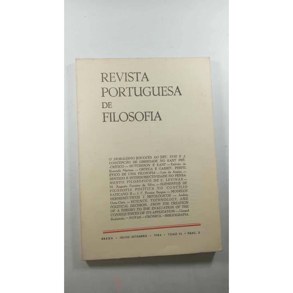 Revista Portuguesa de Filosofia 40 Fasc. 3 O moralismo Escocês do Sec, XVIII e Concepção Liberdade Kant Pré Crítico
