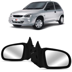 Par/Un Retrovisor Manual Corsa 1994 95 96 97 98 99 á 2002 Fixo ESPELHO LATERAL