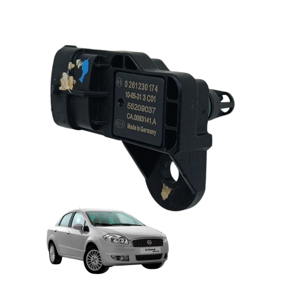 Sensor Map Fiat Linea 1.8 Hlx Dualogic 2010 2011 Usado