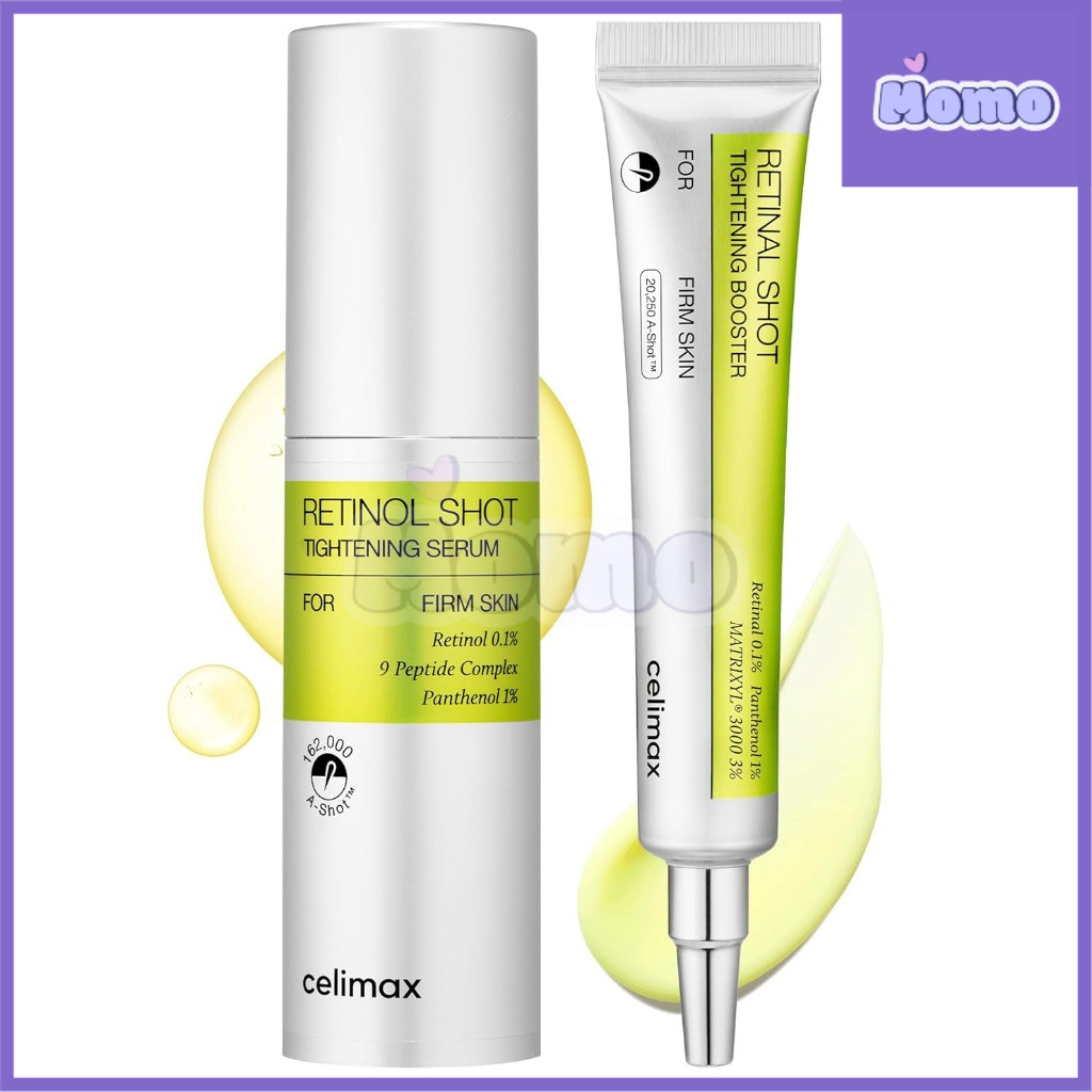 Celimax The Vita A Retinal Shot Tightening Booster 15ml the vita A Retinol Shot Tightening Serum30ml em Oferta na Shopee