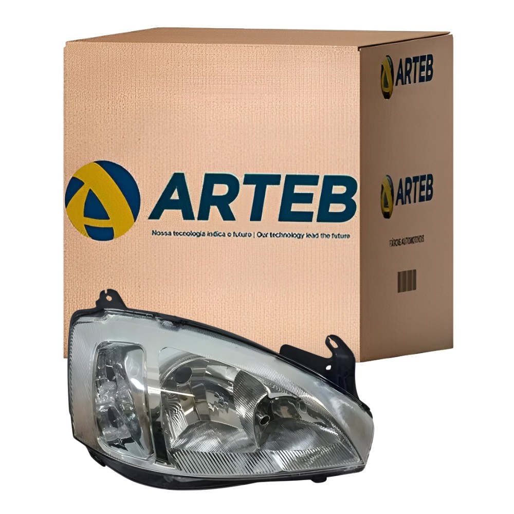 Farol Chevrolet Corsa/ Montana 2003 Ate 2010 Lado Direito