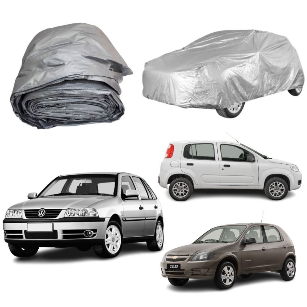 Capa Cobrir Carro Gol G1 G2 G3 G4 G5 Impermeável Protege Sol Chuva Poeira P M G