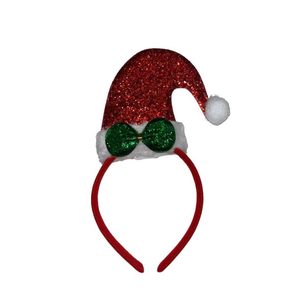 Tiara Gorro Natal Brilho Luxo