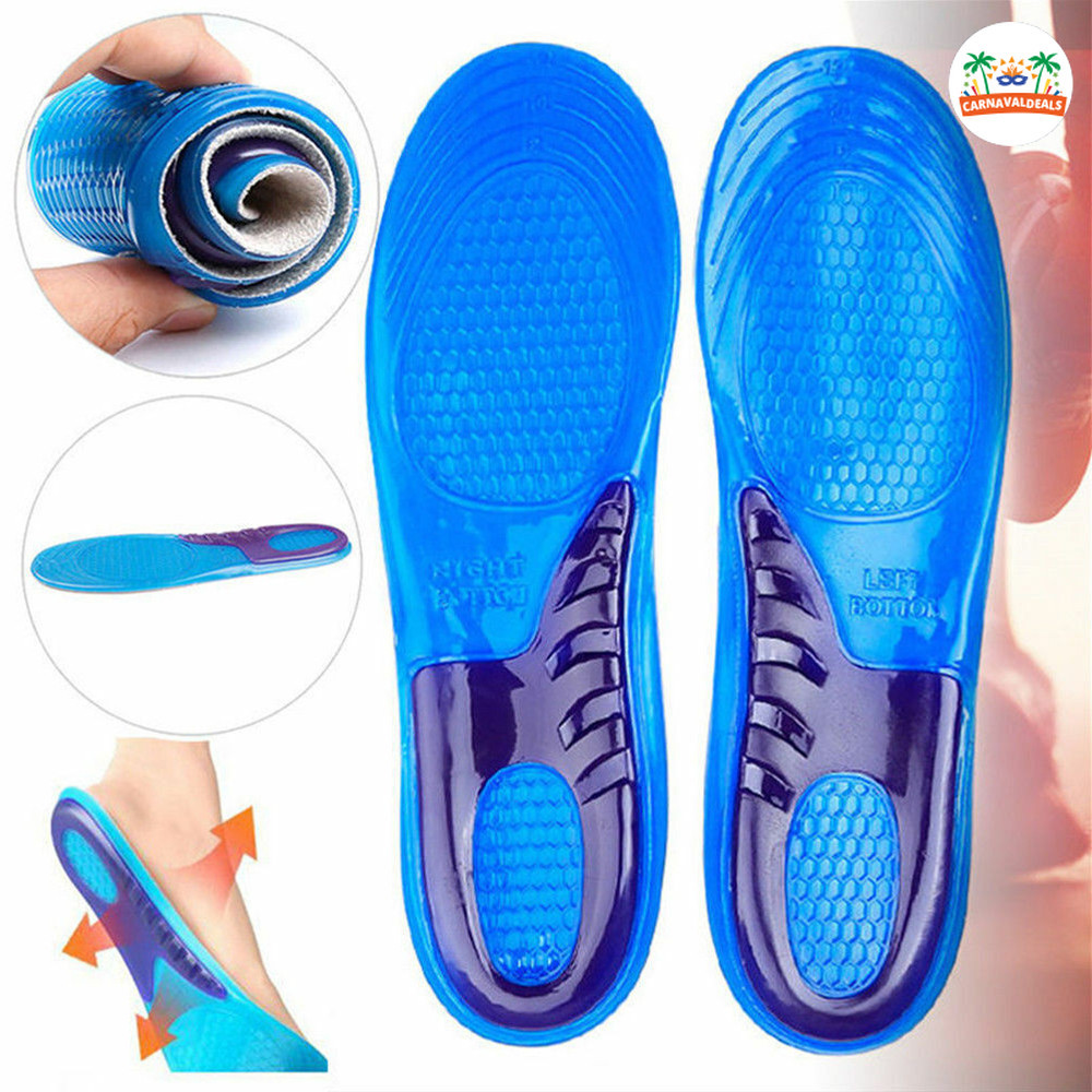 Palmilha de Gel de Silicone - Ideal para Dores nos Pés e Cansaço