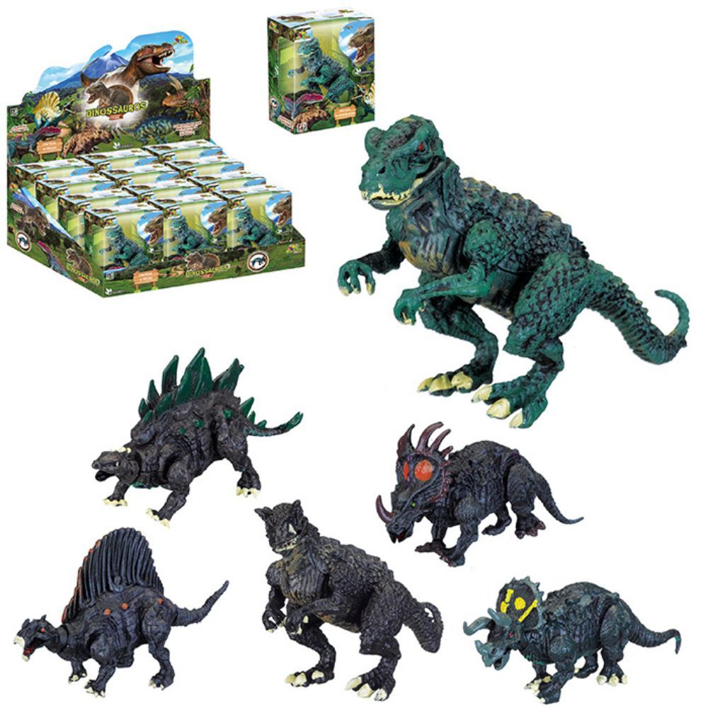 Detalhes do Dinossauros Colecionáveis Art Brink Series Invasores +3 Anos