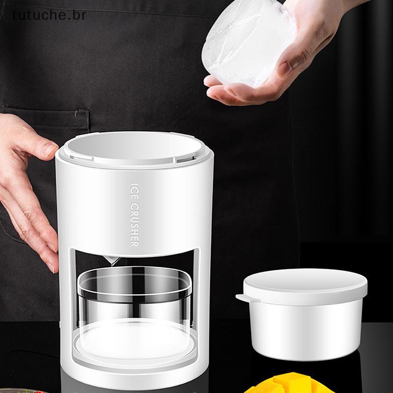 TU 2025 Nova Máquina De Sorvete Com Manivela Manual Doméstica Portátil Multifuncional Smoothie Milk Shake Fazendo BR em Oferta na Shopee