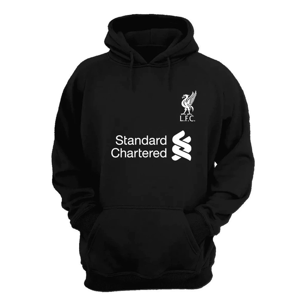 Blusa Moletom Canguru de Frio Time Futebol Europeu Liverpool Envio Rápido