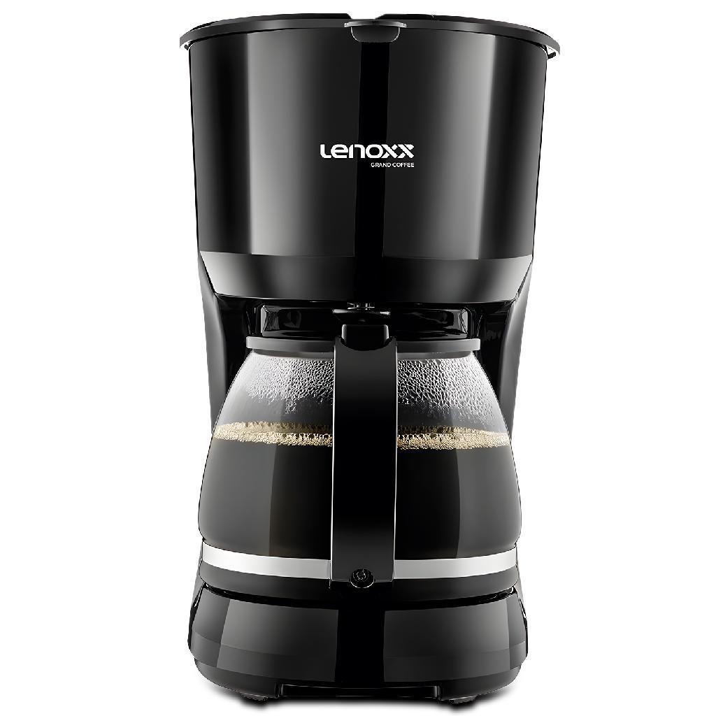 Cafeteira Elétrica Grand Coffee 30 Xícaras 750w Preta 220V Lenoxx em Oferta na Shopee