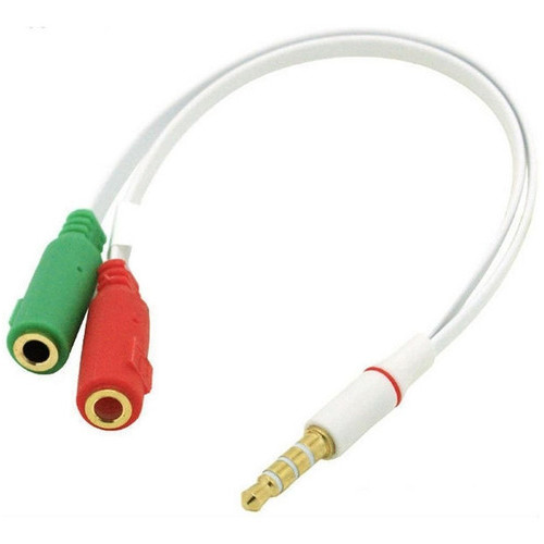 Cabo De Áudio Adaptador P2xp2 Audio E Fone Md9