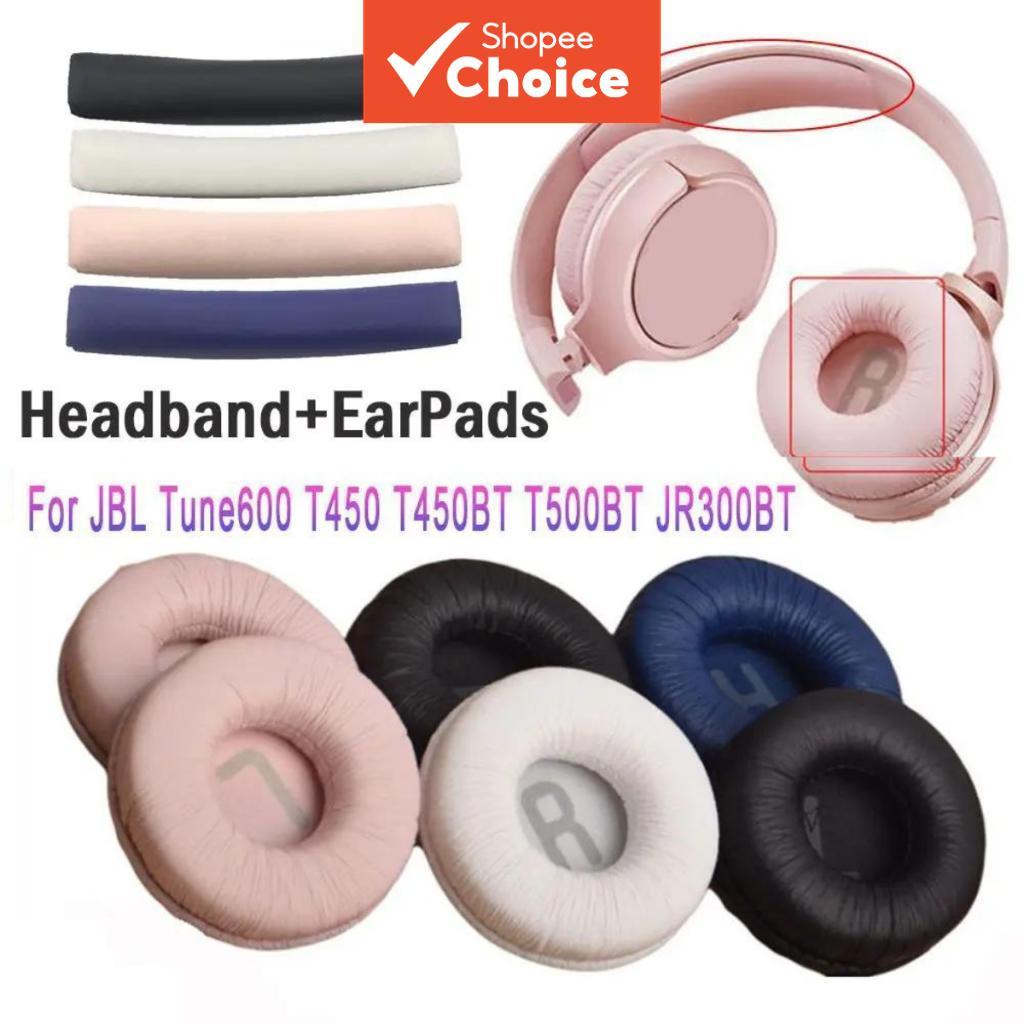 Almofadas De Espuma De Substituição Para Fones De Ouvido JBL Tune 600BT T510BT T500 T450 1-Pr