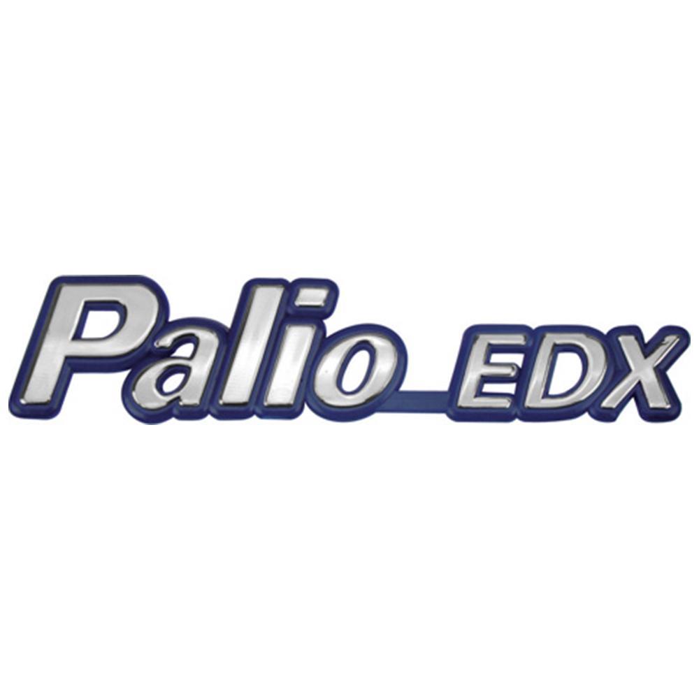 Emblema Palio EDX do Porta Malas Palio G1 96 97 98 99 2000 Fundo Azul