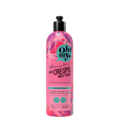 Creme finalizador Meu Crespo, meu tudo! 300g Oh My | Nutrição intensa para cabelos crespos e crespíssimos