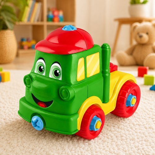 Caminhao Infantil Brinquedo Veiculo Grande Resistente Educativo Diversao Crianca