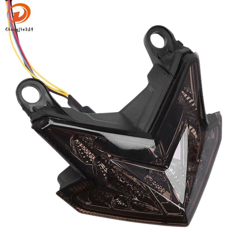 [Novo C] Lanterna Traseira Da Motocicleta LED Lâmpada De Freio Luz Cauda Parar Cafe Racer Sinal Volta Para Z800 2013-201