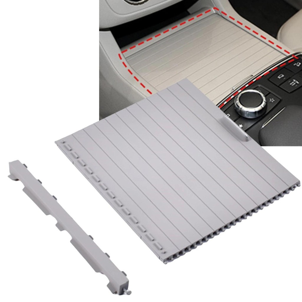Console Central Interior Suporte De Bebida Água Painel Capa Rolo Cortina Obturador Para Mercedes Benz W166 ML320 GL GLS