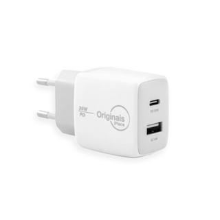 Carregador USB-C/USB, 30W, 2 Portas, Originais iPlace em Oferta na Shopee