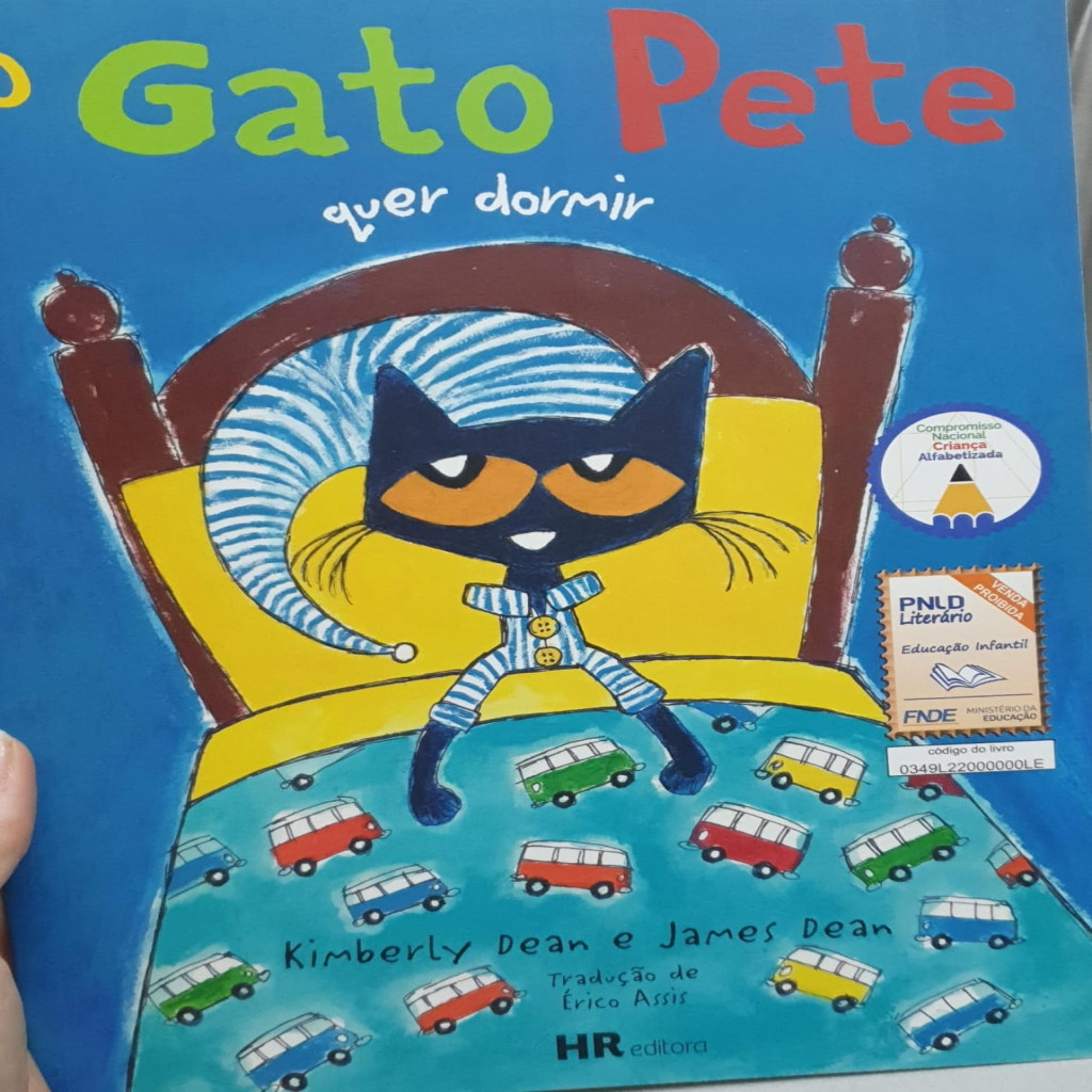 O Gato Pete quer dormir autor Kimberly Dean; James Dean