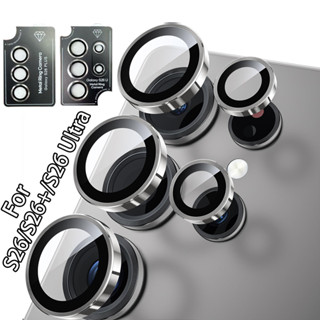 Para Samsung S26 Plus S26 Ultra 5G Protetor De Lente Da Câmera Anel De Metal Vidro Filme Caso Acessórios em Oferta na Shopee