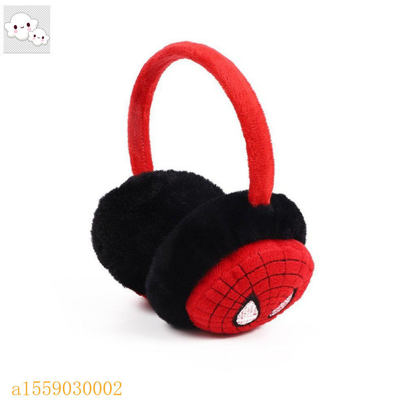 Protetores de Ouvido Confortáveis de Pelúcia para o Inverno, Aquecedor de Super-Herói NSUV