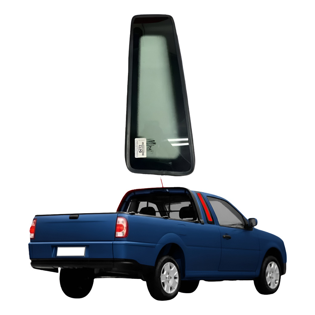 Vidro Lateral Fixo Saveiro G2 G3 G4 Direito 1998 Até 2009