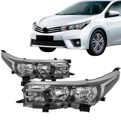Farol Corolla 2015 2016 2017 Sem Led