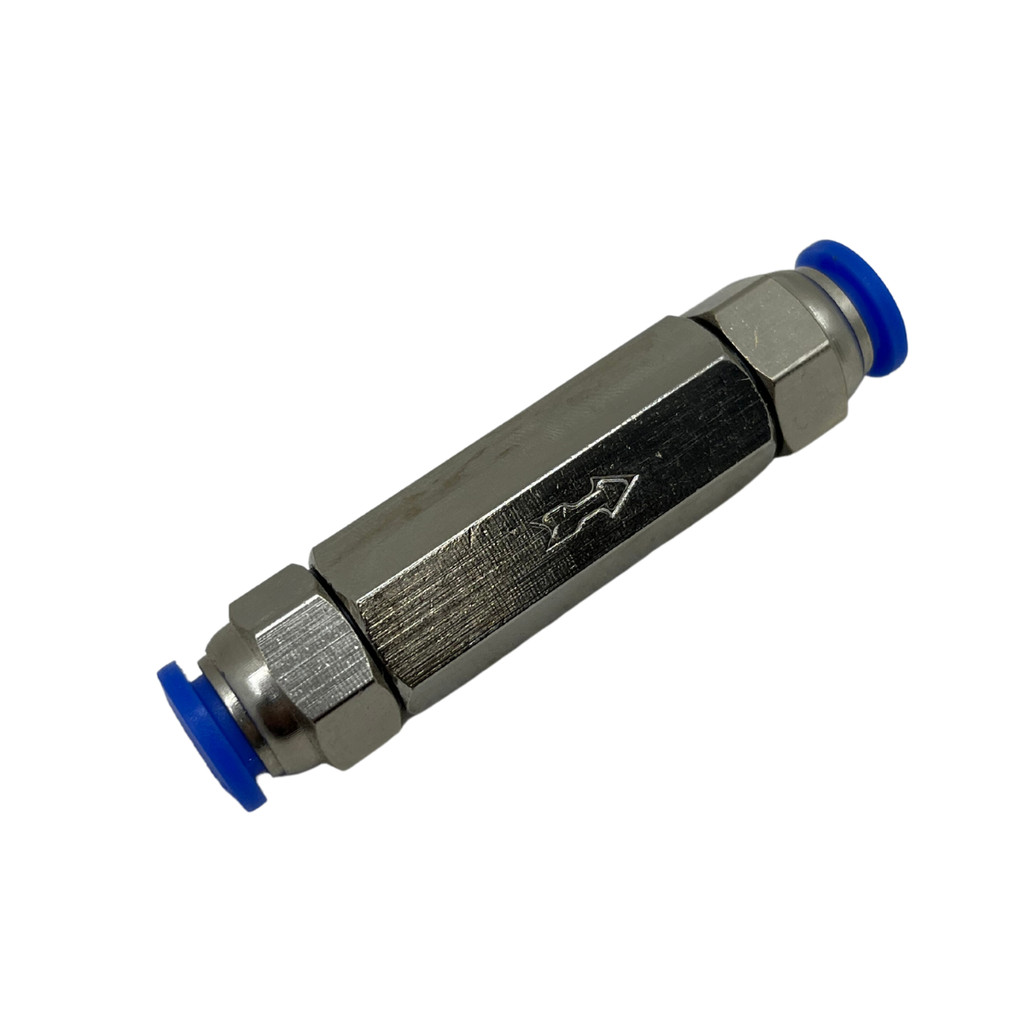 Válvula de Retenção Pneumática Suspensão a Ar Tubo pu 10mm Engate Rápido Fluxo Único
