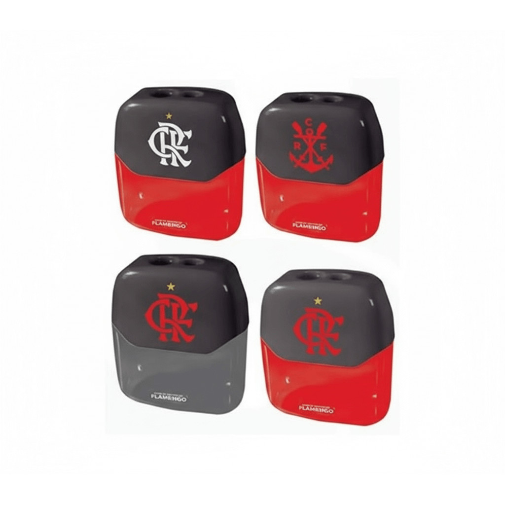 Apontador Duplo Flamengo Zoop Toys Blister Oficial