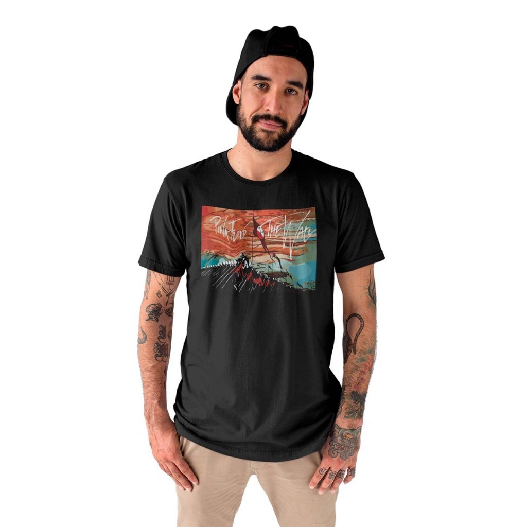 Camiseta Rock Punk Pink Floyd Pink Floyd The Wall MD2 Algodão Premium Unissex