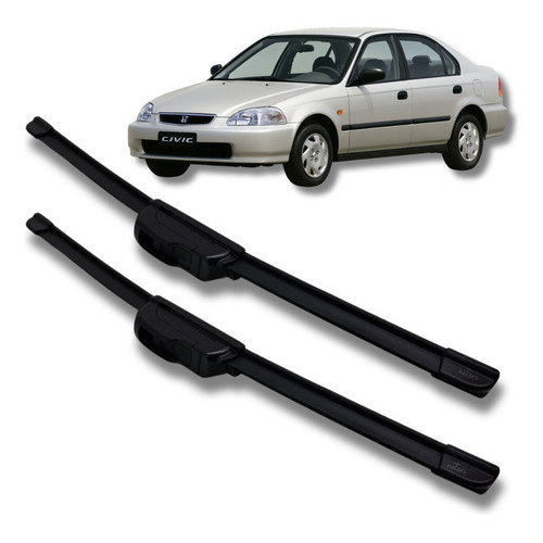 Par Palheta Limpador Parabrisa Civic Fit New Hrv Civic