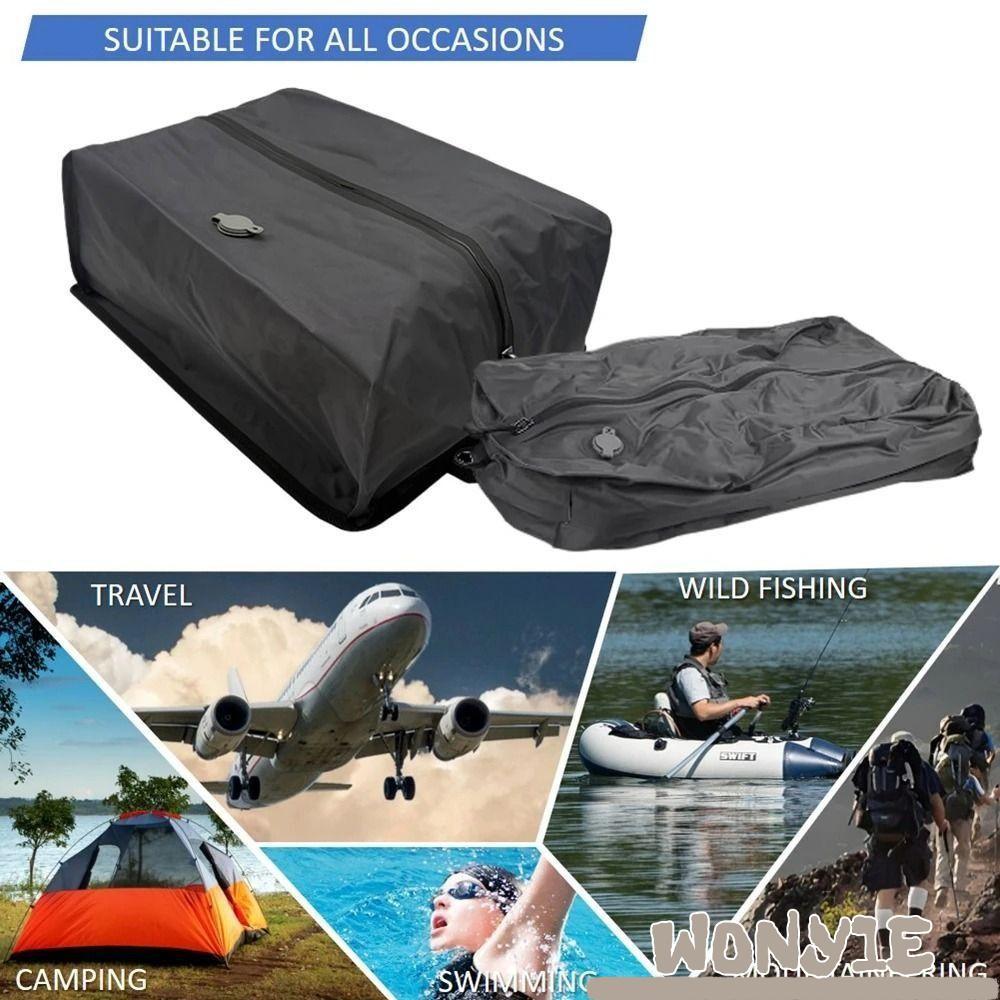 Sacos De Vácuo WONY1E Para Viagens , Saco De Compressão A Reutilizável Dobrável Armazenamento Bagagem Com Economia De Es