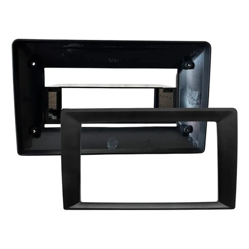 Moldura Painel 1 Din Para 9 E 7 Polegadas Universal Preto