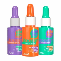 Kit Booster 30ml Oh My (3 itens) | Óleos finalizadores e intensificadores de tratamento