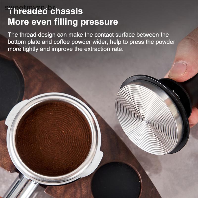sweetmvzn 51mm 53mm 58mmEspresso Inviolável Com Máquina De Café Expresso Delonghi Premium Barista Espresso Coffee Tamper