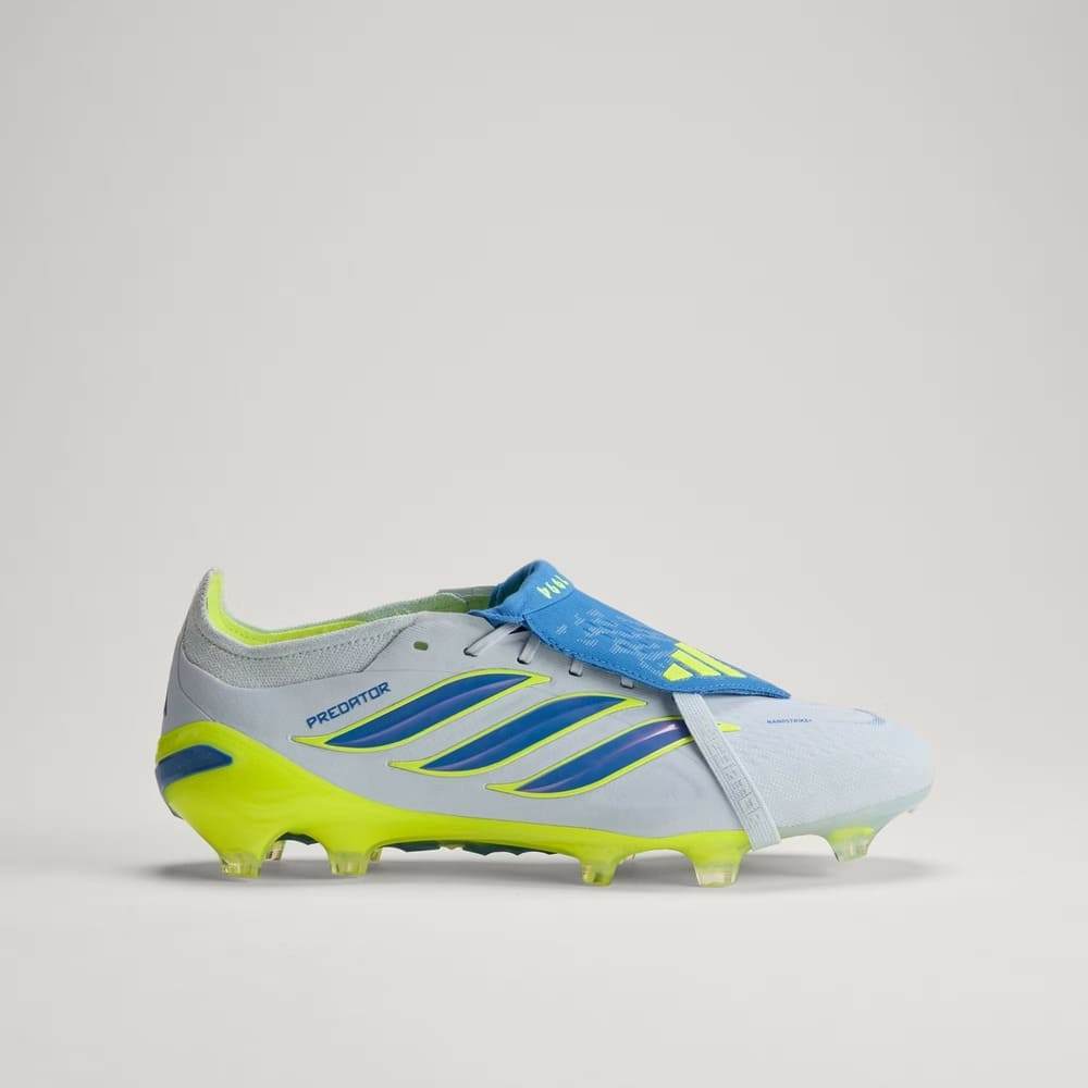 Chuteira Adidas Campo Predator Elite FT Celeste/Verde
