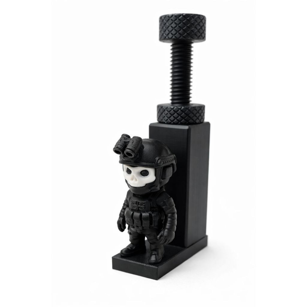 Suporte GPU Ghost Call of Duty – Apoio Ajustável para Placa de Vídeo