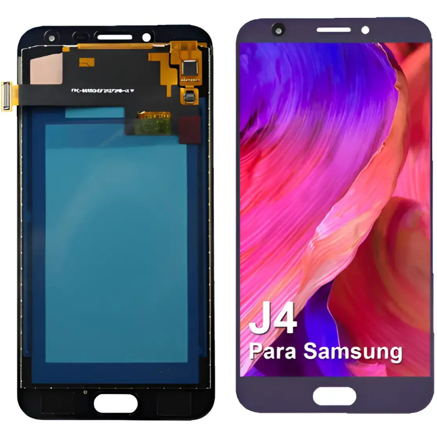 Tela Frontal Display Para Samsung J4 J400 J400m Premium Viol ROXO