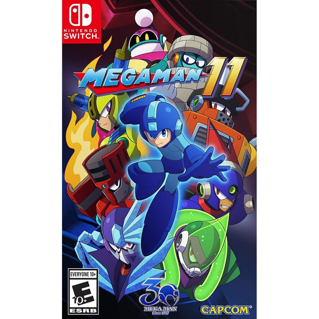 Mega Man 11 Switch Midia Fisica