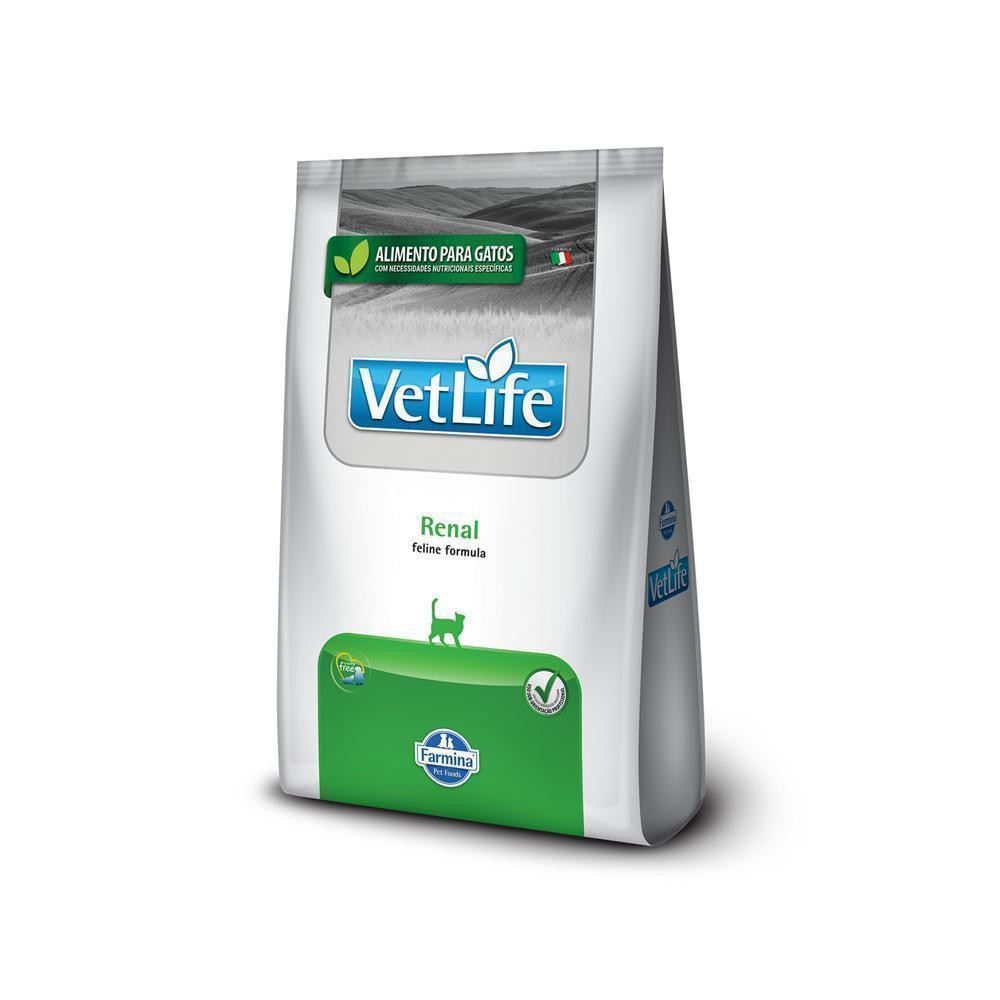 Ração Vet Life Renal para Gatos Adultos de Todas as Raças 400g