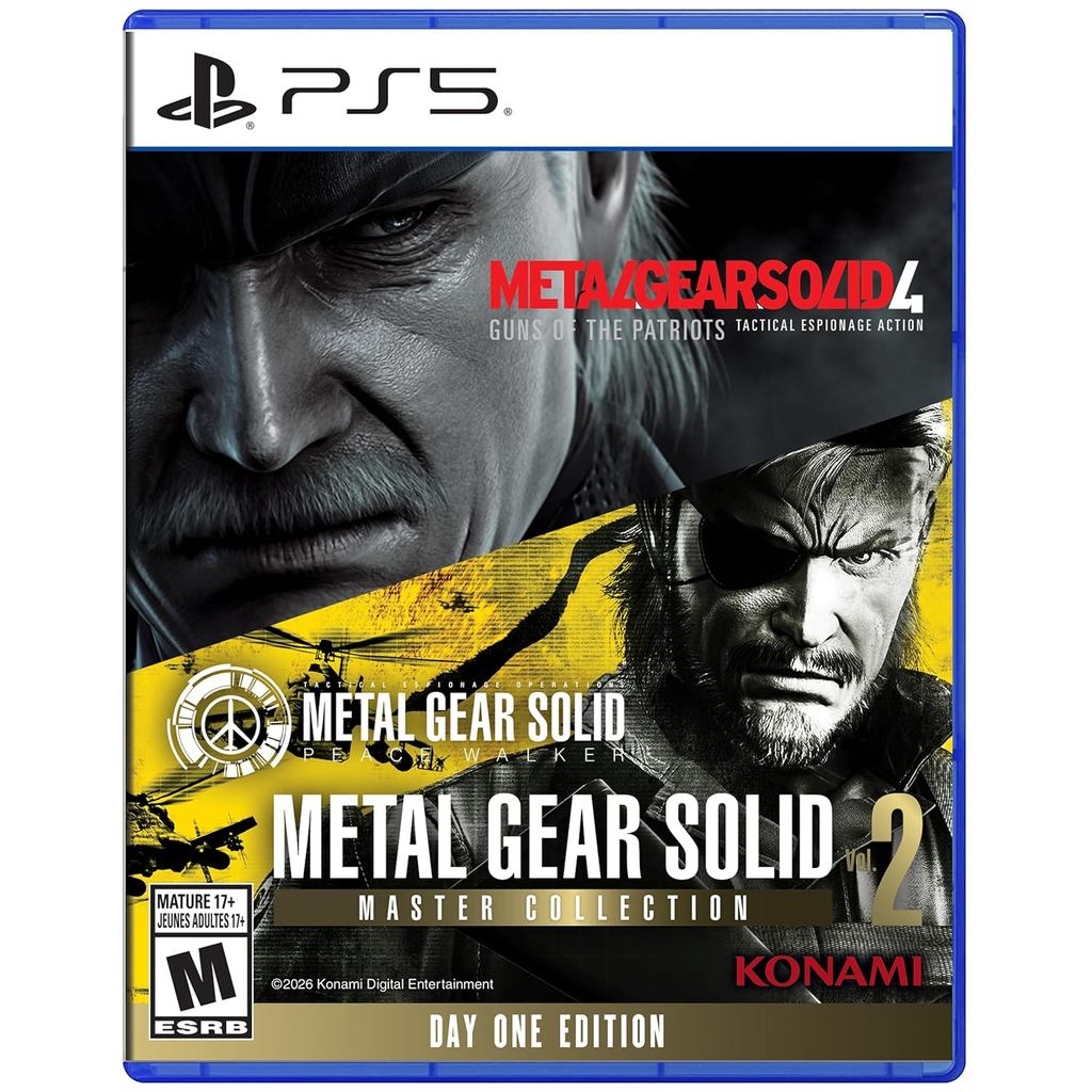 Pré-venda de Metal Gear Solid: Master Collection: Vol. 2 (Day One Edition)