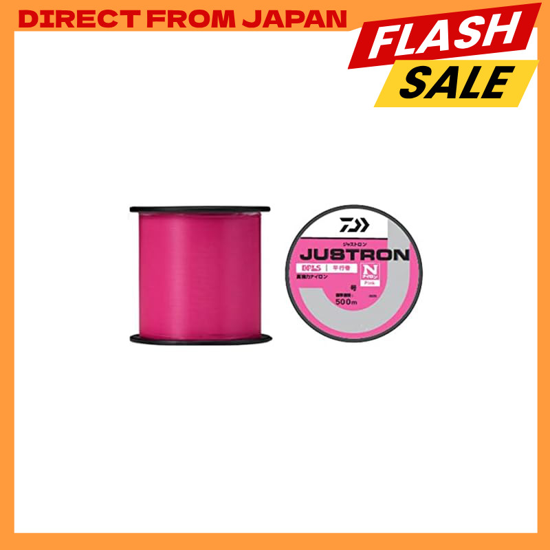 Daiwa Bobbin/Nylon Line/Line Justron Pink 3-500【Direct from Japan】