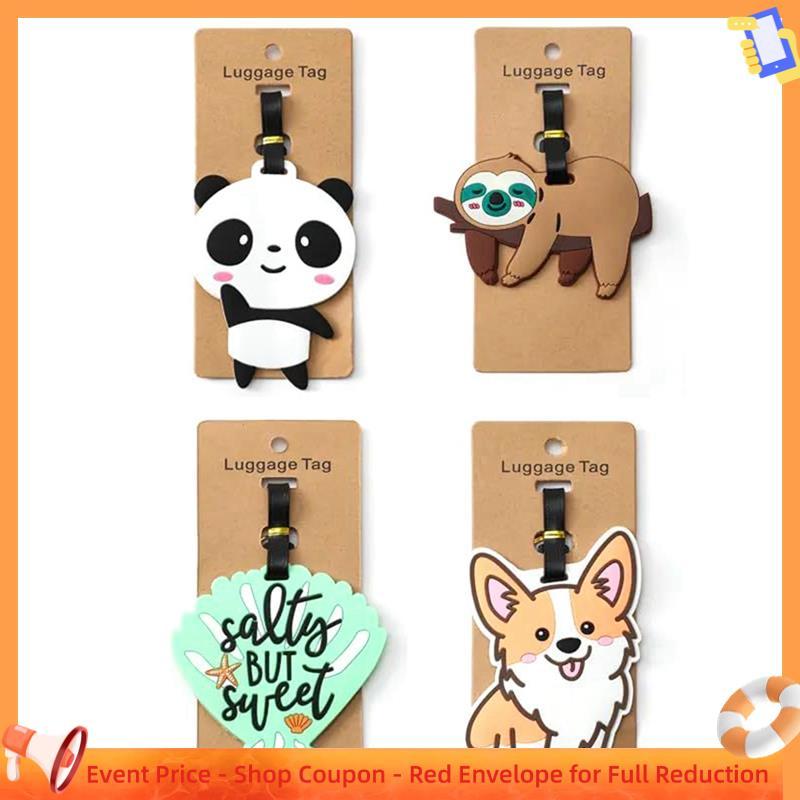 Prosperityusxênia00 Coded4pcs Etiqueta De Bagagem Mala De Viagem Endereço De Identidade Cartões De Com Nome