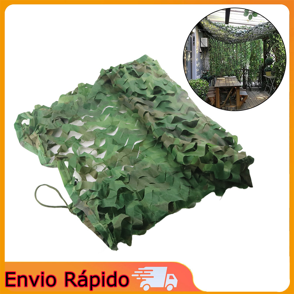 1 peça camuflagem camuflagem rede de selva 1.5x1m rede de sombra ao ar livre protetor solar ao ar livre decoração rede d