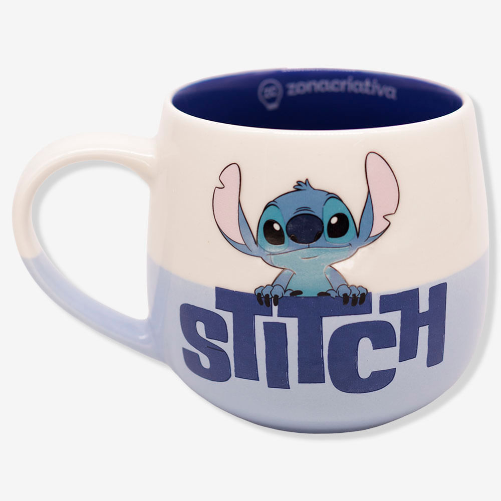 Caneca Maggie Stitch Piscadinha - Disney em Oferta na Shopee