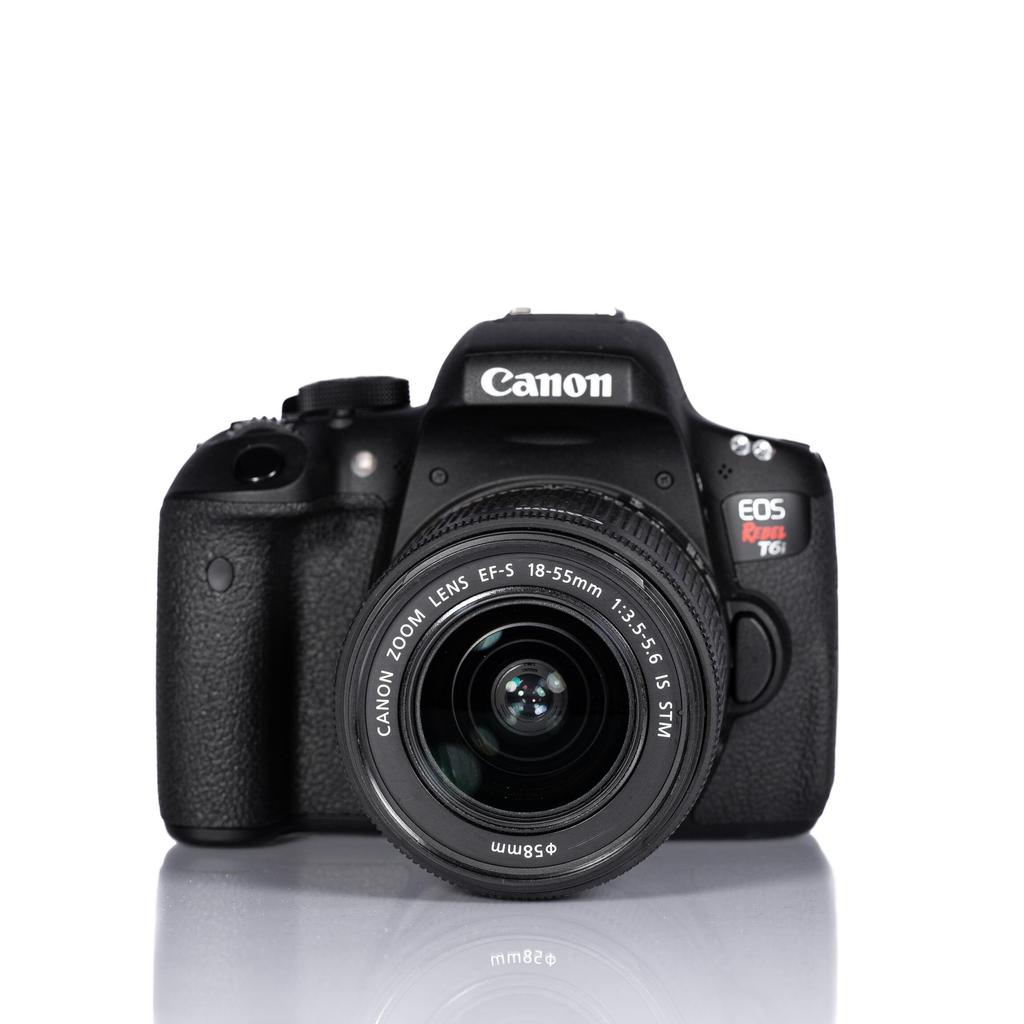 Câmera Canon T6i kit + 18-55mm + Garantia e Nota Fiscal