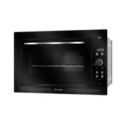 Forno Elétrico de Embutir Digital Mueller 50 Litros Preto 220V - MFE50L