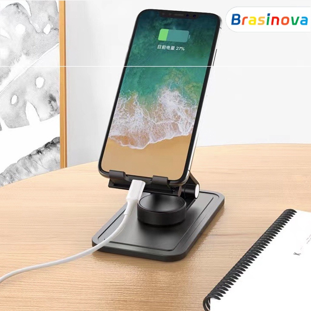 Suporte dobrável ajustável para telefones celulares e tablets-iPad/iPhone Tablets Suporte portátil