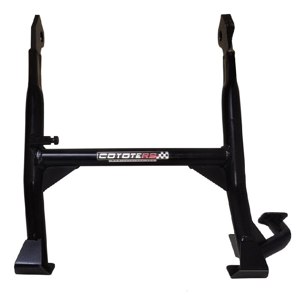 Cavalete / Descanso Central Coyote Preto - Tiger 800 XR, XC, XRX, XCX, XRT E XCA ano 2012 até 2020 - Triumph